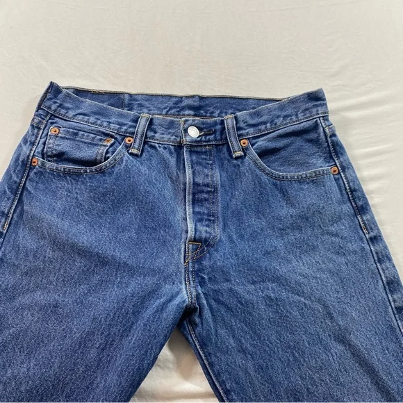 Levi's Blue Straight Jeans Classic Style Denim jeans - Picture 6 of 9